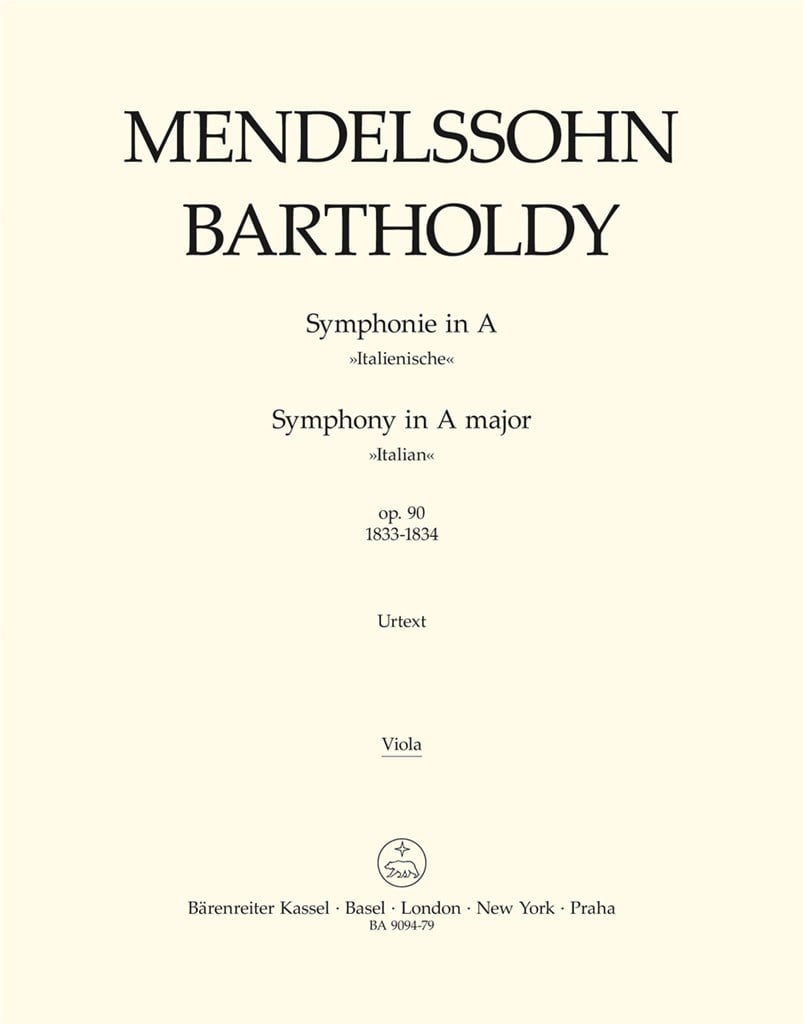 Symphony in A major No. 4